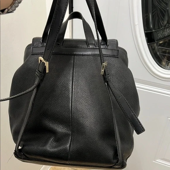 Kate Spade Remington Jumbo Black Pebbled Leather Backpack EUC Like new Amazon.com: kate spade new york Hudson Pebbled Leather Small  main image 2